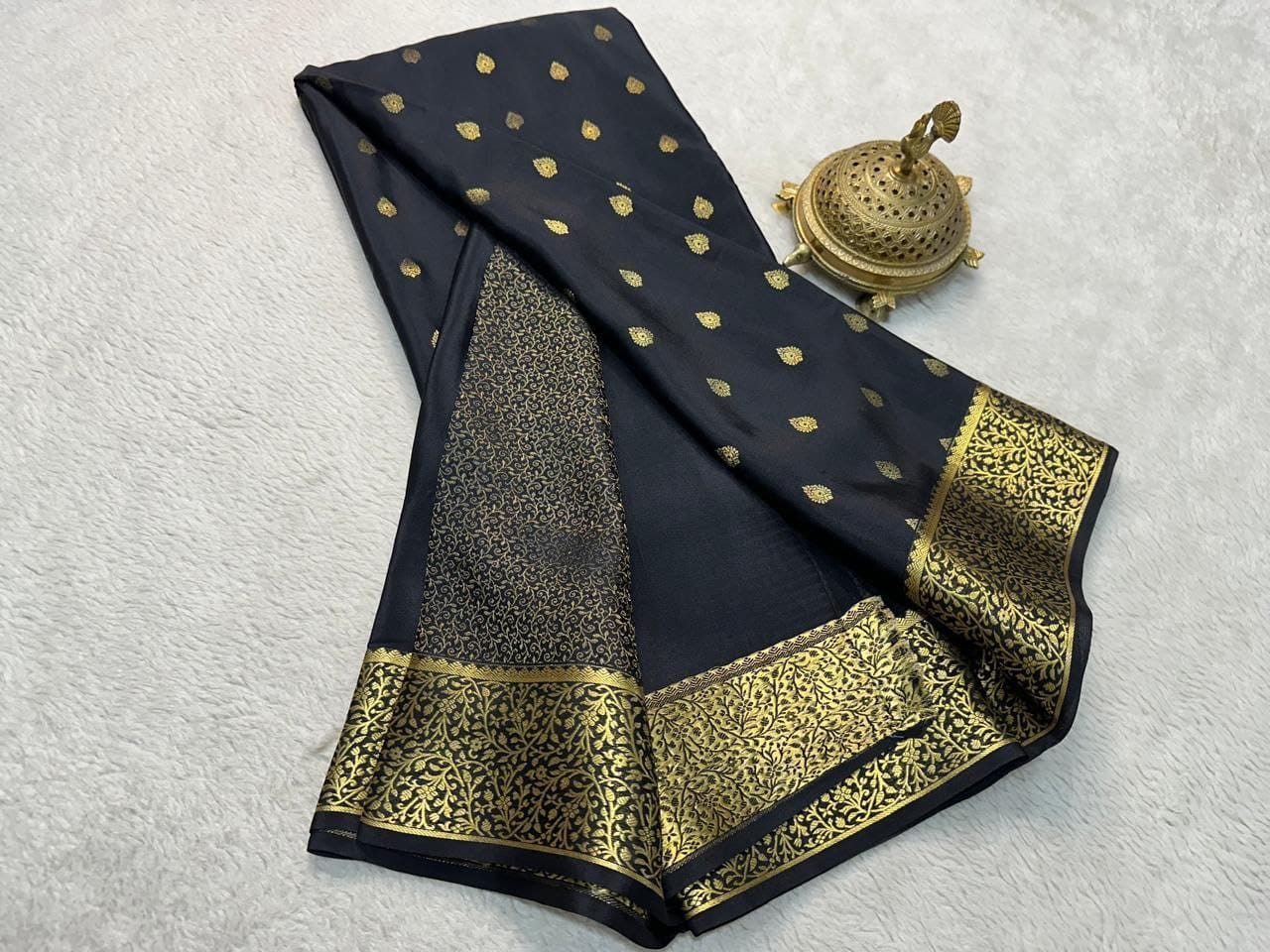 Beautiful Silk Maysore Silk Saree