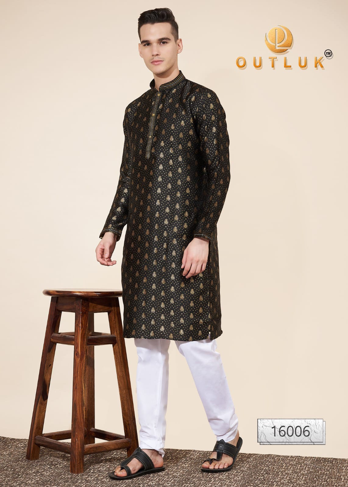 Premium Men's Art Silk Kurta