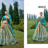 Premium Colorfull Bridal Wedding Lehenga