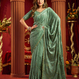 Sania Premium Velvet Bliss Saree