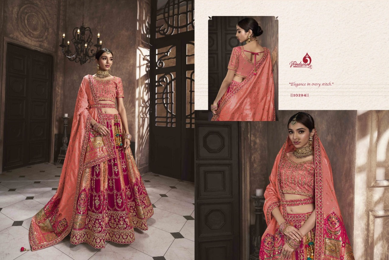 Premium Bridal Wedding Royal Lehenga