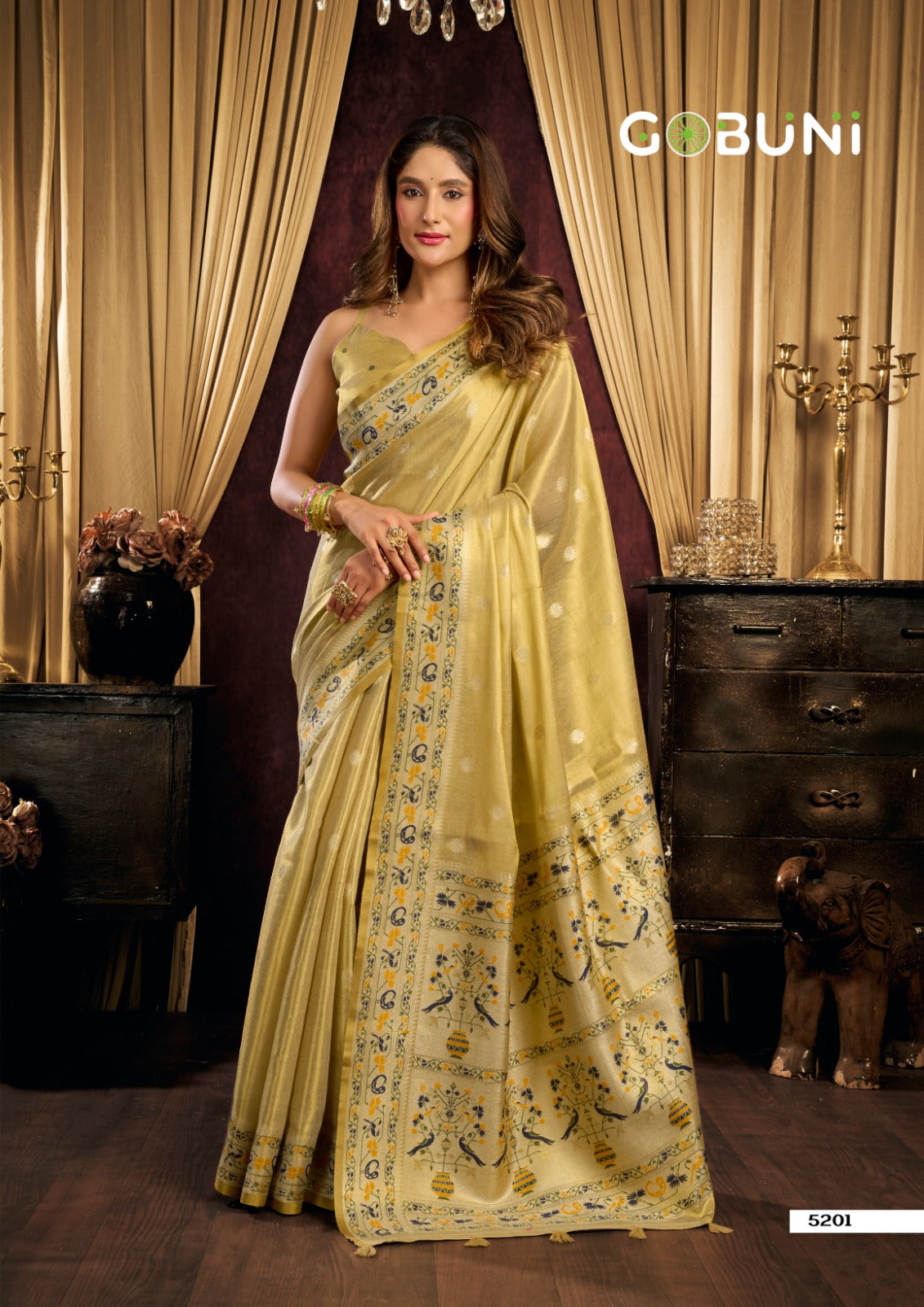 Saira Luxury Tissue Silk Saree