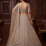 Tremendous Butterfly Sequence Wedding Lehenga