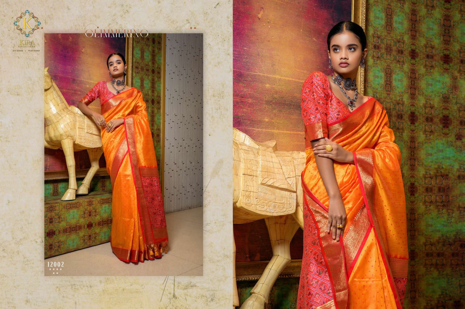 Luxurous Patola Pattern Silk Saree