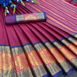 Aura Cotton Silk Saree