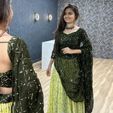 Special Georgette Lehenga