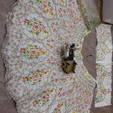 White Embroidered Wedding Lehenga