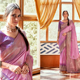 Treditional Zari Woven Silk Saree