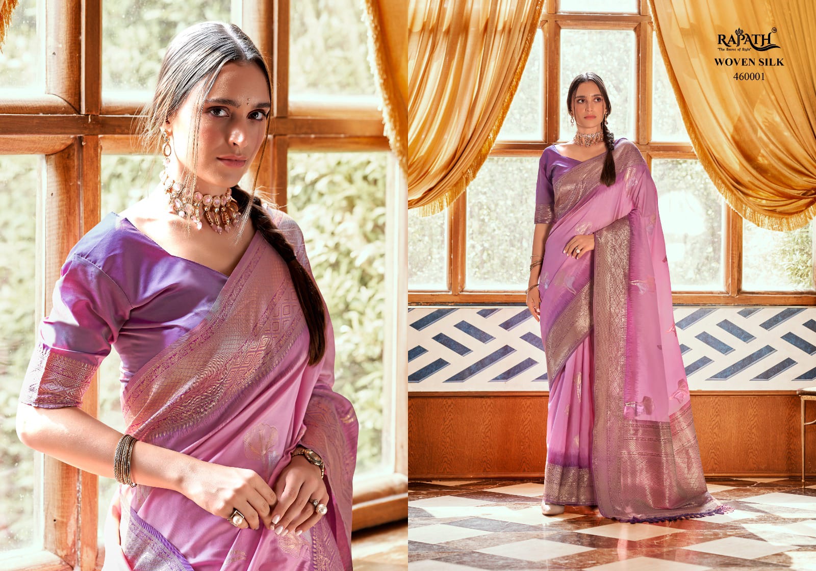 Treditional Zari Woven Silk Saree