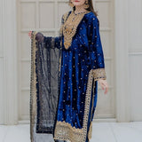 Heavy Pure Velvet Pakistani Suit