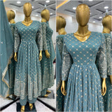 Designer Partylook Anarkali Gown