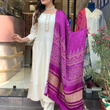 Sharidha Viscose Chanderi Kurti