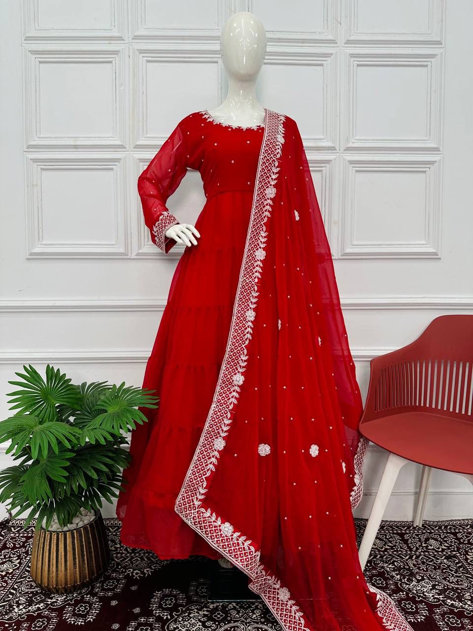 Trending Georgette Anarkali Suit