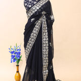 Presenting you most beautiful seqwance saree