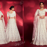 Bridal wedding anarkali lahenga