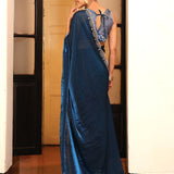 Premium pure soft Fendy satin saree