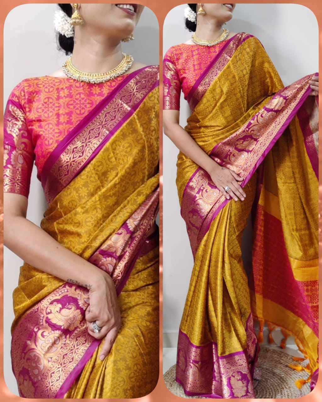 Attractive  Soft Silk Saree