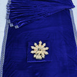 Blueish Bollywood Saree