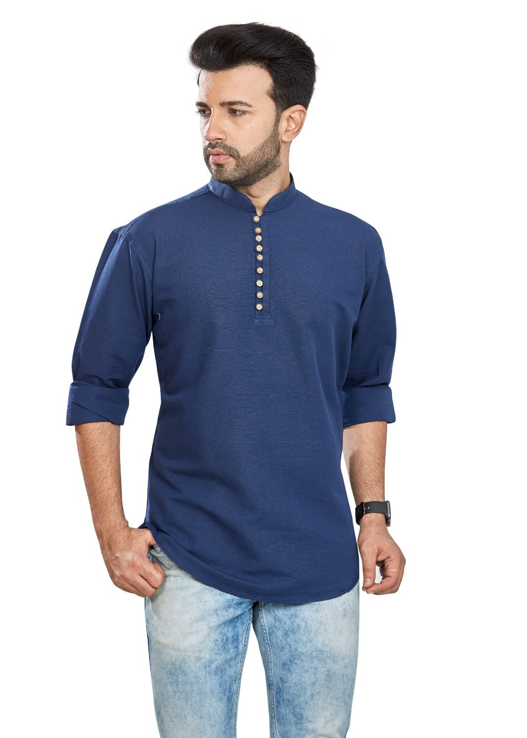 Men's launched new Short Pure Cotton Kurta