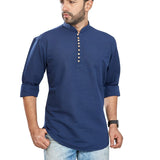 Men's launched new Short Pure Cotton Kurta