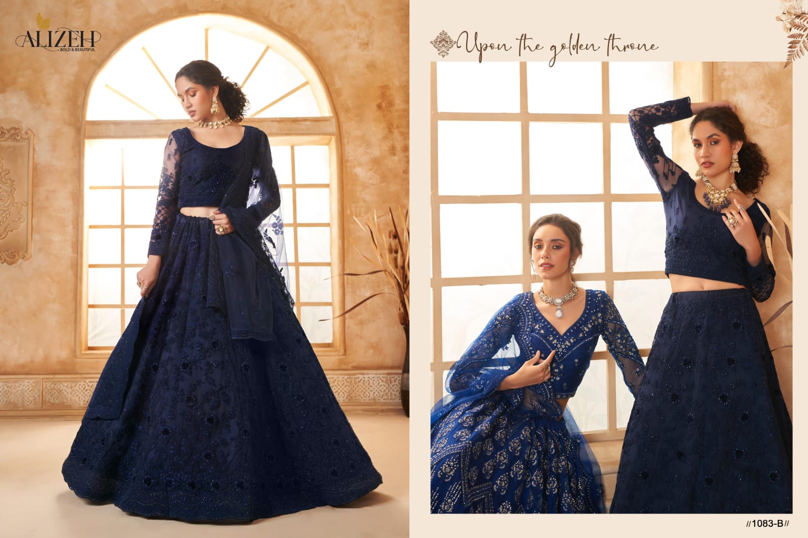 Alizeh Premium Bridal Wedding Lehenga