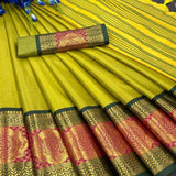 Aura Cotton Silk Saree