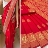 Soft Lichi Silk Saree