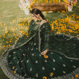 Heavy Embroidered Anarkali Gown