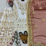 Designer Silk Embroidered Suit