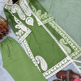 Designer Pakistani Silk Suit