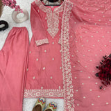 Sequance Pakisatani Stright Suit Collection