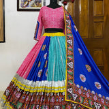 PRESENTING NEW DESIGNER PRINTED LAHENGA CHOLI