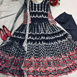 Stylish Black Anarkali Gown