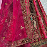 Premium Velvet Wedding Lehenga