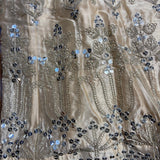 Pure Silk Embroidery Top Plazzo