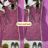 Designer Fandy Silk Farshi Suit
