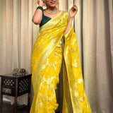 Pure Soft Khadi Silk Saree