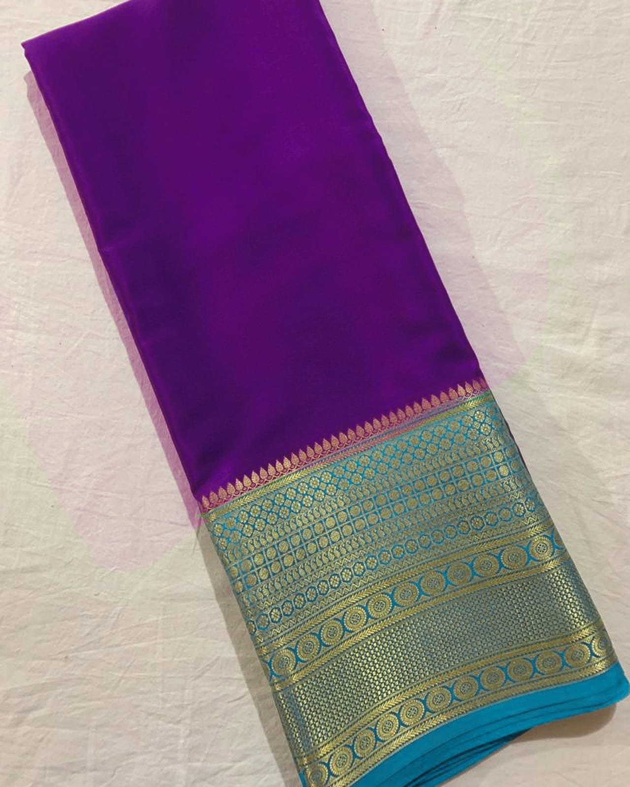 Mysore silk saree