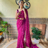 Presenting You Most Beautiful Seqwance Saree