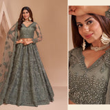 Bridal wedding anarkali lahenga