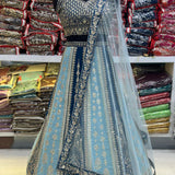 Bridal Heavy Faux Georgette Lehenga