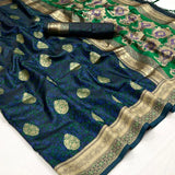 Rajtex Pure Satin Handloom Weving Saree