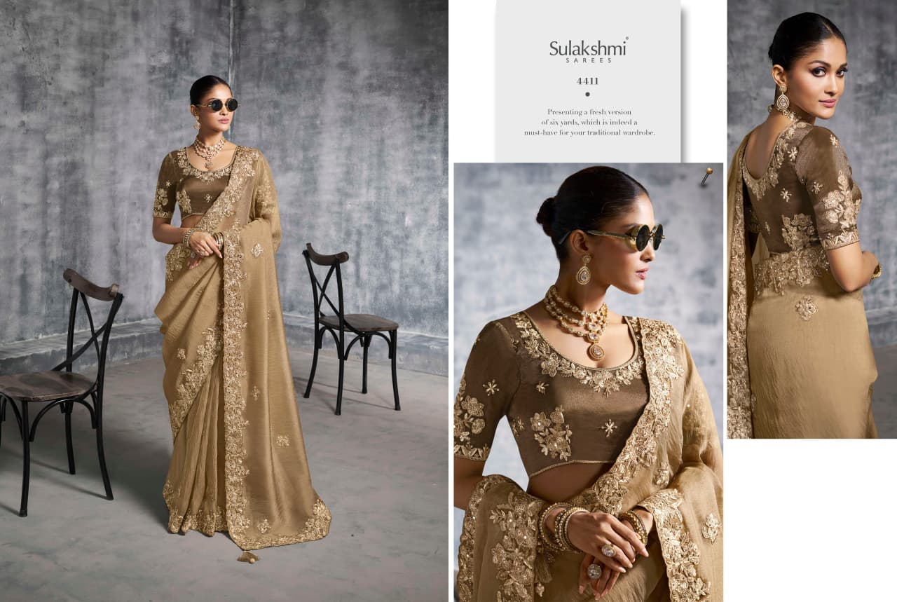 Kashira Exquisite Tissue Zari Saree