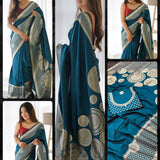 Beautiful Jacquard saree