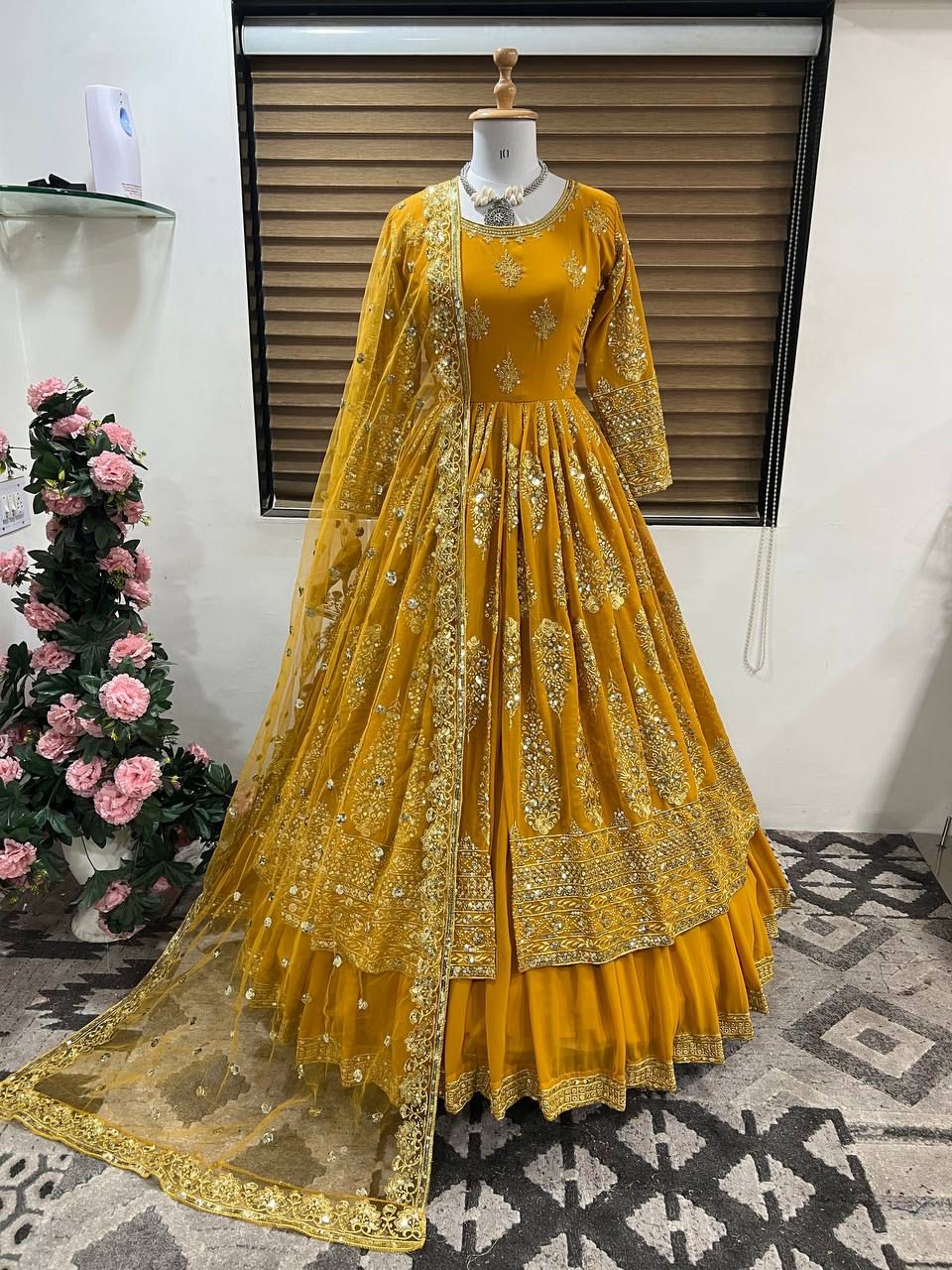 Designer Partywear Anarkali Gown