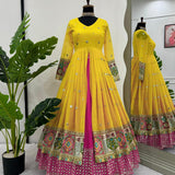 Wedding Yellow Indo Western Collection