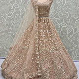 Rainbow Sequence Bridal Lehenga
