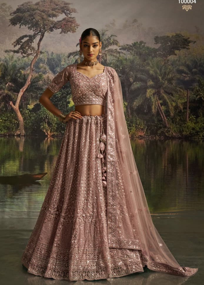 Grand Wedding Embroidered Lehenga Choli
