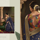 Traditional Bridal Dola Silk Saree