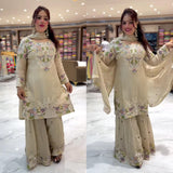 Creamy Luxury Natural Creap Suit